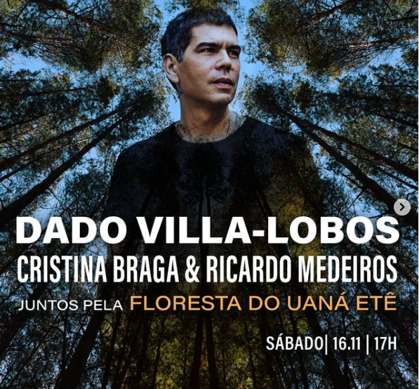 Jardim Ecológico Uaná Etê recebe Dado Villa-Lobos