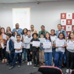 Formatura do PROERD reúne alunos da rede municipal no auditório da Universidade de Vassouras
