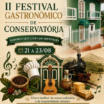 II Festival Gastronômico de Conservatória une alta gastronomia, tradição musical e valorização cultural no Vale do Café