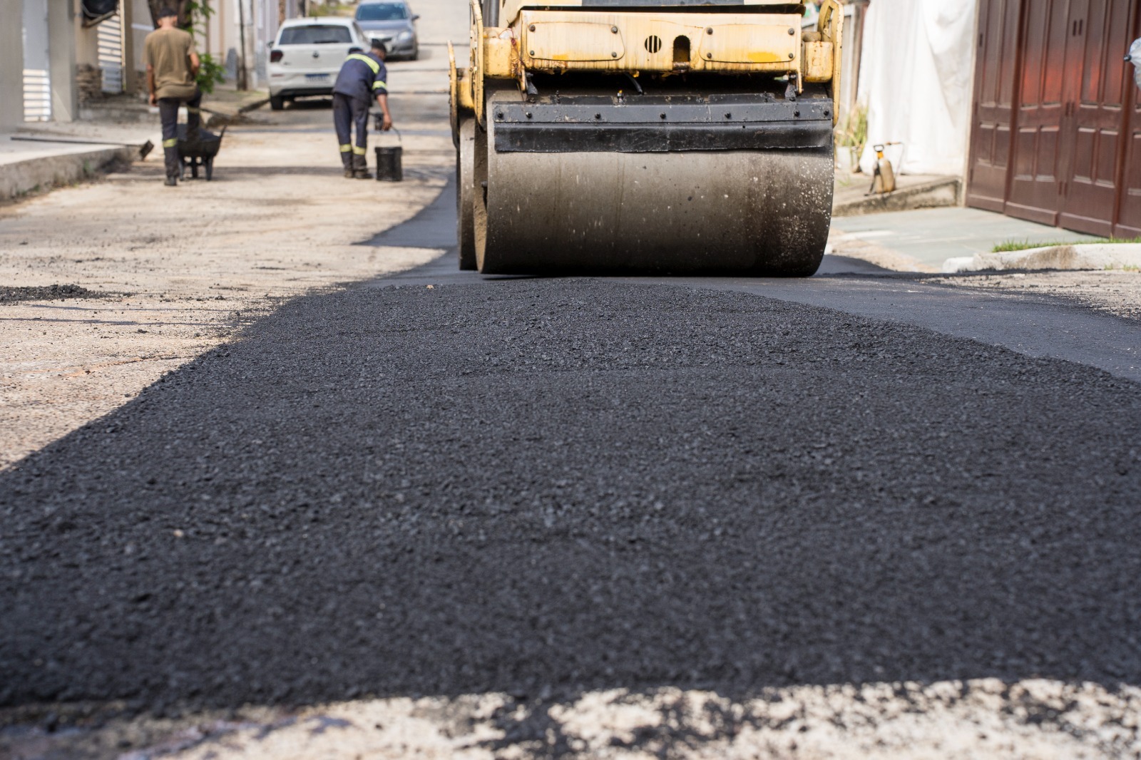 Rio+Saneamento realiza recomposição de asfalto em vias dos bairros Mancusi, Campo Limpo, Santa Amália e Centro; confira o cronograma