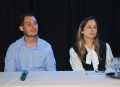Prefeito Julinho Juju e a secretária de Planejamento, Anna Carolina Wibert Reise