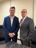 Prefeito Julinho Juju e governador Ricardo Couto de Castro